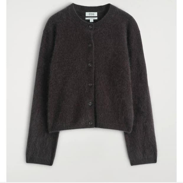 Cos 브러쉬드 캐시미어 가디건