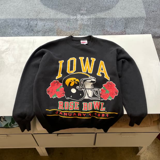 1991 USA “IOWA Rose Bawl” sweatshirt M