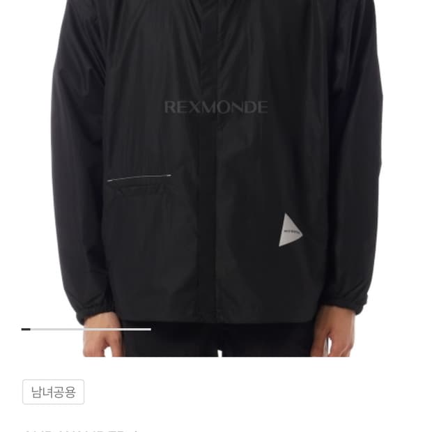 xxl)앤드원더 오버사이즈 립 자켓