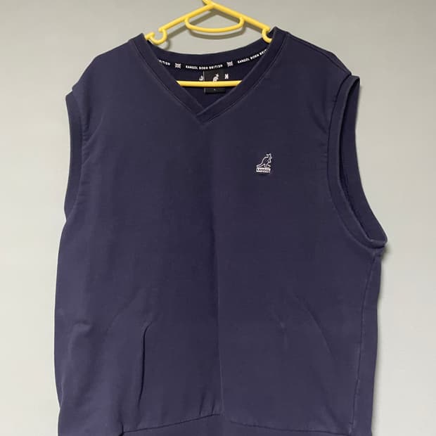 캉골 니트 베스트