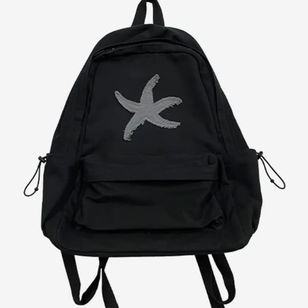 더콜디스트모먼트 TCM starfish backpack/Black