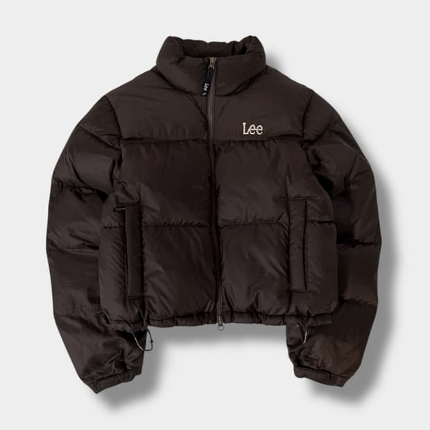 리 LEE 23fw 딥브라운 릿지 투웨이 다운 패딩