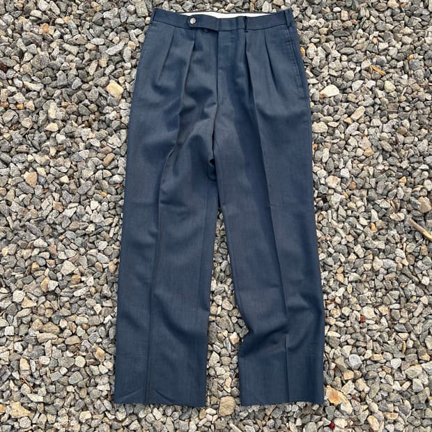 Cesarani 빈티지 와이드 핀턱 팬츠 (실측확인)