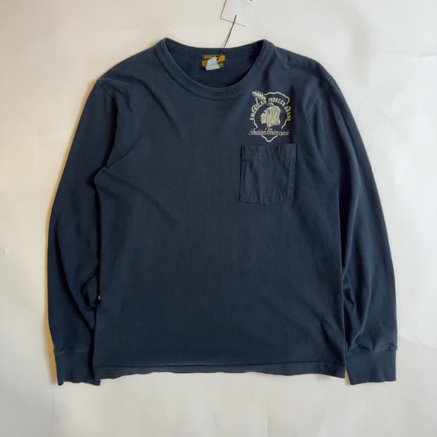 MOTORCYCLE POCKET LONG SLEEVE TEE