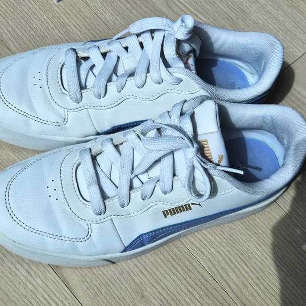 푸마 스카이 클린 - 화이트:라벤더:골드 / 380147-13 240mm