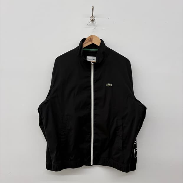 라코스테 블랙 스포츠 바람막이 남성 L
