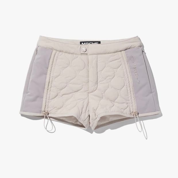 미스치프 패딩 반바지 퀼팅 쇼츠 
