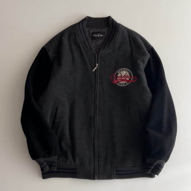 카운트다운 올드스쿨 울 바시티 자켓 105