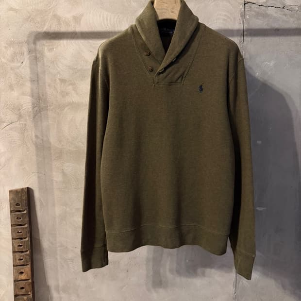 폴로 랄프로렌 숄칼라 스웻 100