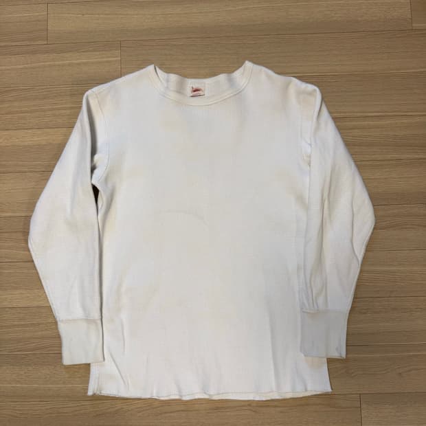 브론슨 논스탁 와플 티셔츠 화이트 M