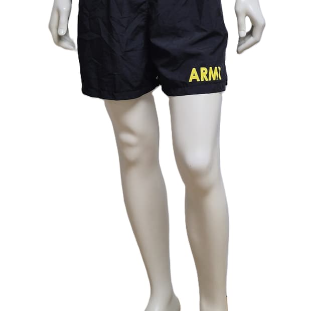 미육군 APFU 체육복 트레이닝복 반바지 하의 (S) (3)