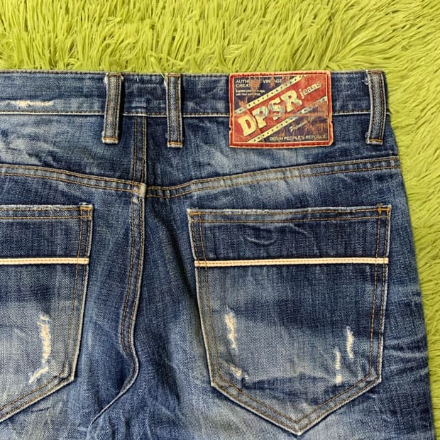 [35] DPSR 스트레이트핏 워싱 데님팬츠