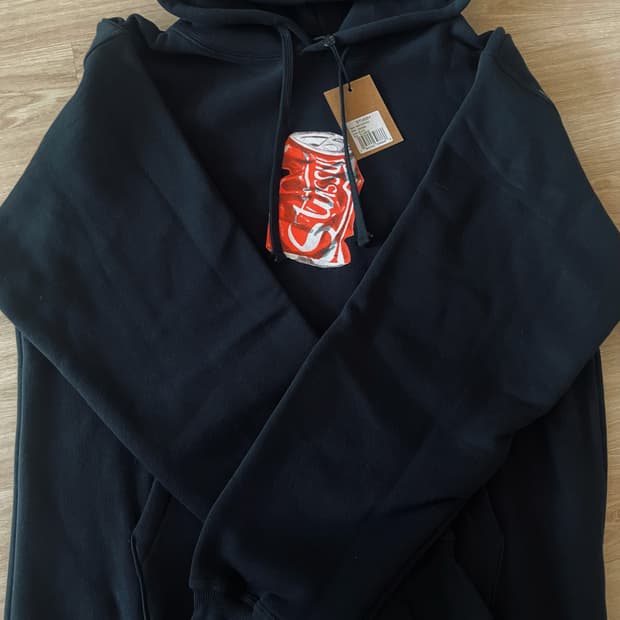 스투시 소다캔 기모후드