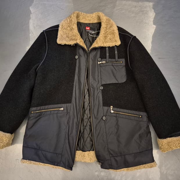 90s Lee 쉐르파 울 자켓