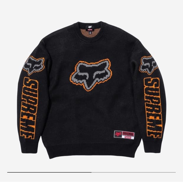 슈프림 폭스 니트