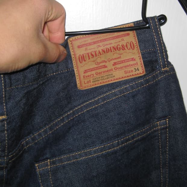 아웃스탠딩 outstanding 샐비지 팬츠 34사이즈