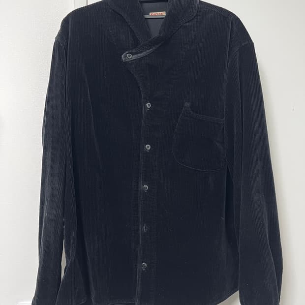 캐피탈 코듀로이 숄카라 셔츠자켓 팝니다!