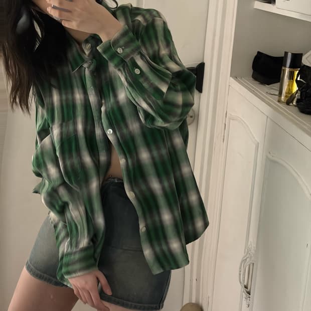 디스이즈네버댓 체크남방