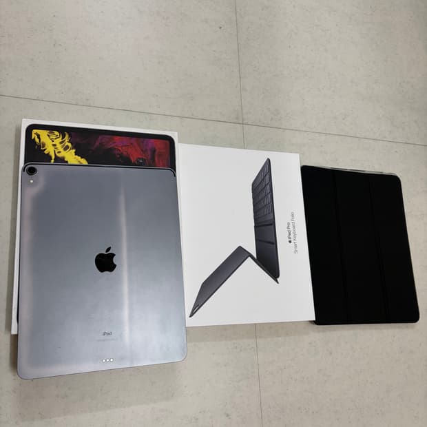 아이패드 프로 12.9인치 3세대 64기가 와이파이 스그 박스포함