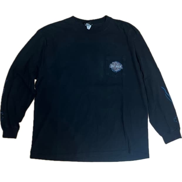 [2XL] 빈티지 할리데이비슨 롱슬리브