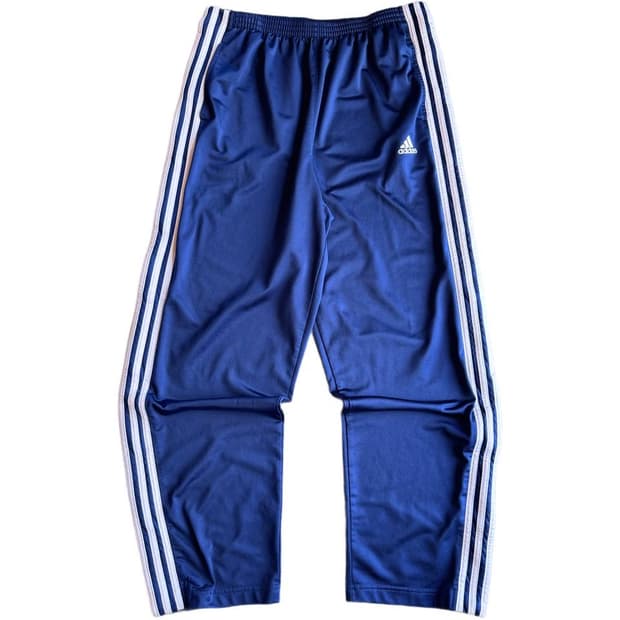 Mid 00s Adidas nylon track pants (32-34)