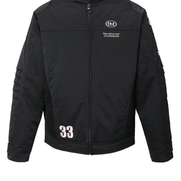 택OPink letter biker jacket  쓰리타임즈 바이커 자켓