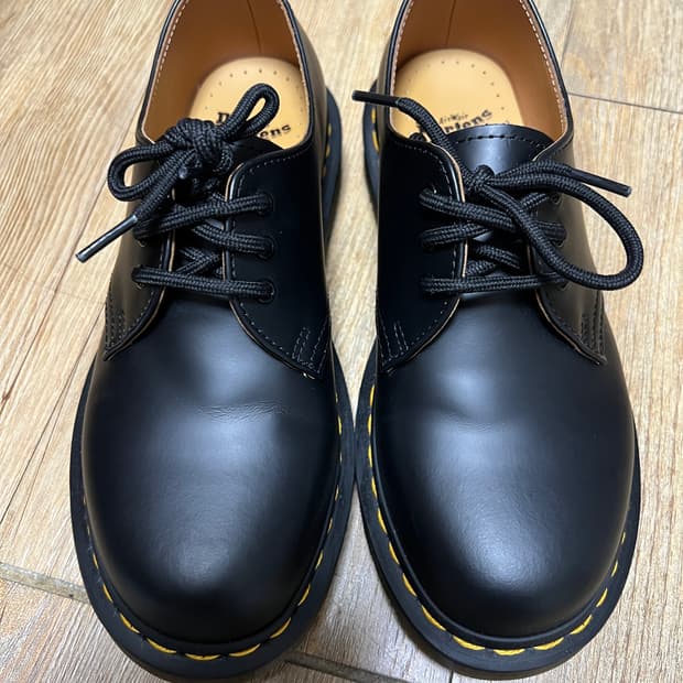 택포16) 닥터마틴 1461 스무스 블랙 3홀 230 uk4