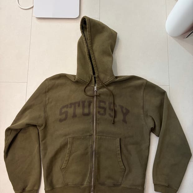 스투시 후드집업 M