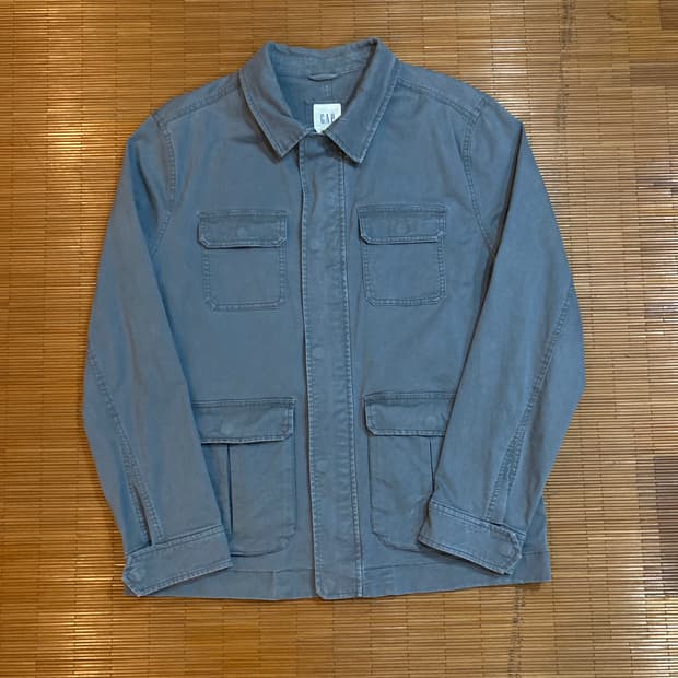 90‘s 올드 갭 코튼 사파리자켓