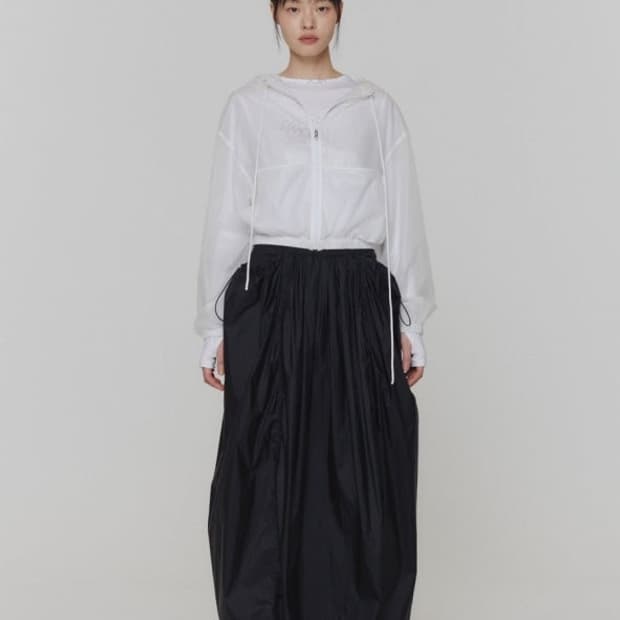 아모멘토 24ss 시어 벌룬 스커트