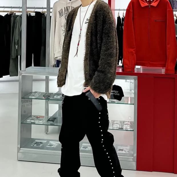 엑스트라 오디너리 스터드 데님 XL