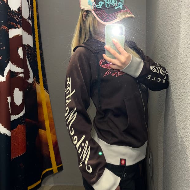 MWS 모터사이클 후드집업