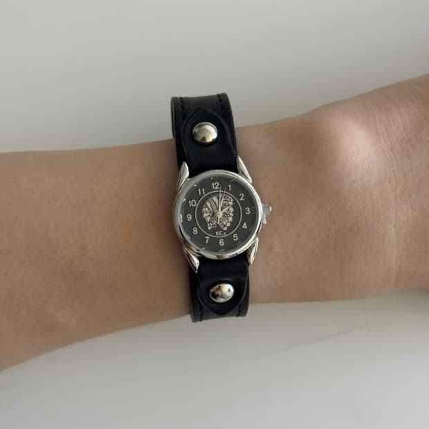 BUCKLE WATCH BRACELET 인디언 버클 워치 팔찌