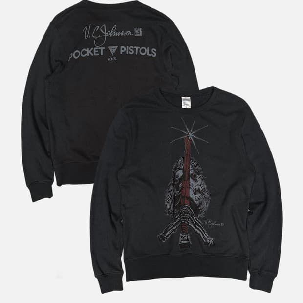 PPS skull printing sweat shirt