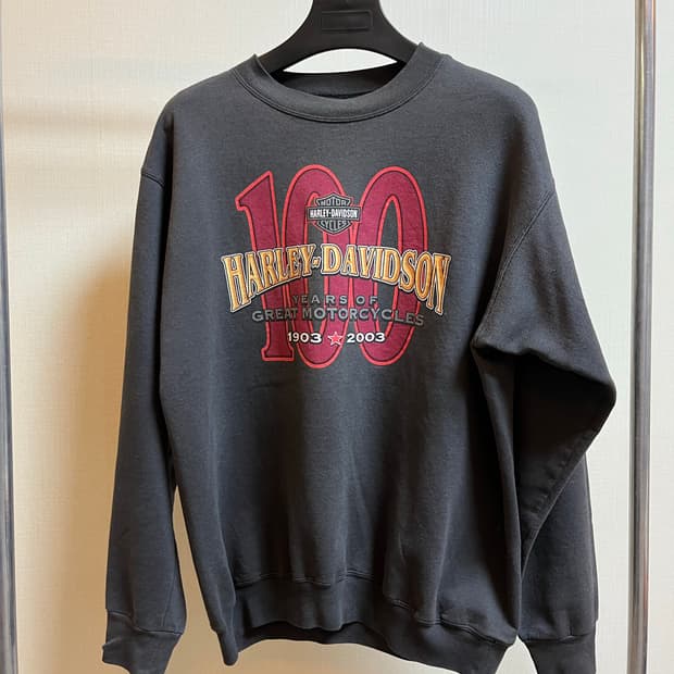 HarleyDavidson 100주년 스웻셔츠