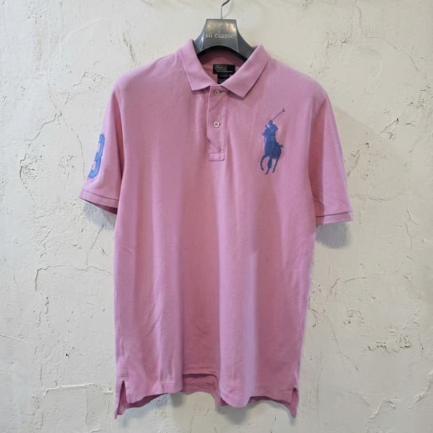 폴로 랄프로렌 빅포니 핑크 카라티 66/77