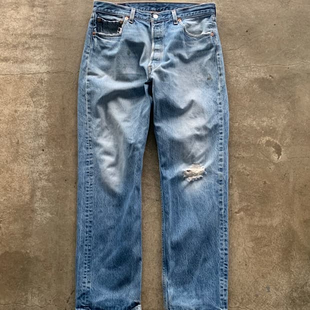 00s 리바이스 501 데님팬츠 36X34