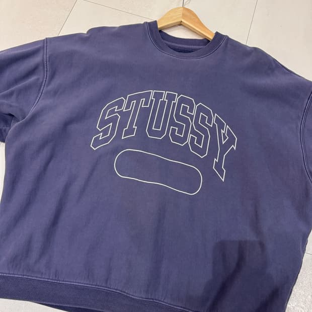 stussy 스투시 맨투맨 라지 사이즈