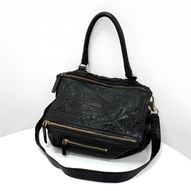 지방시 링클 레더 판도라 숄더백