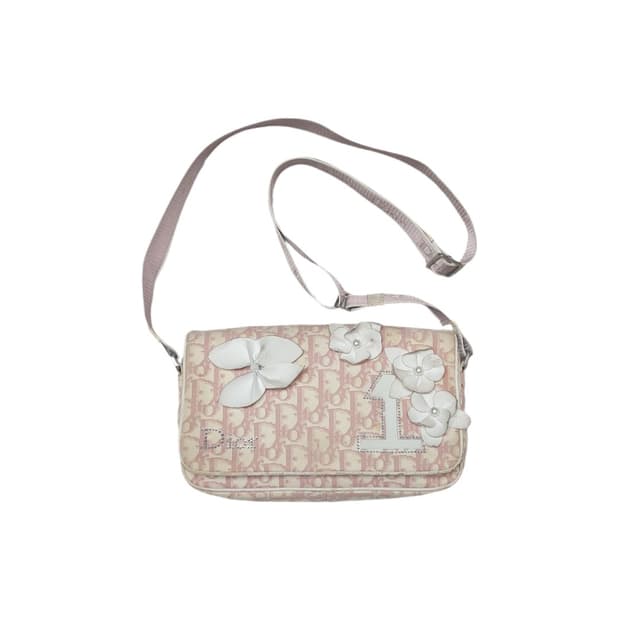 디올 빈티지 걸리 디오르시모 오블리크 플랩백 (정품)