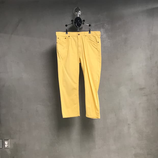 폴로 랄프로렌 팬츠 옐로 36/30 