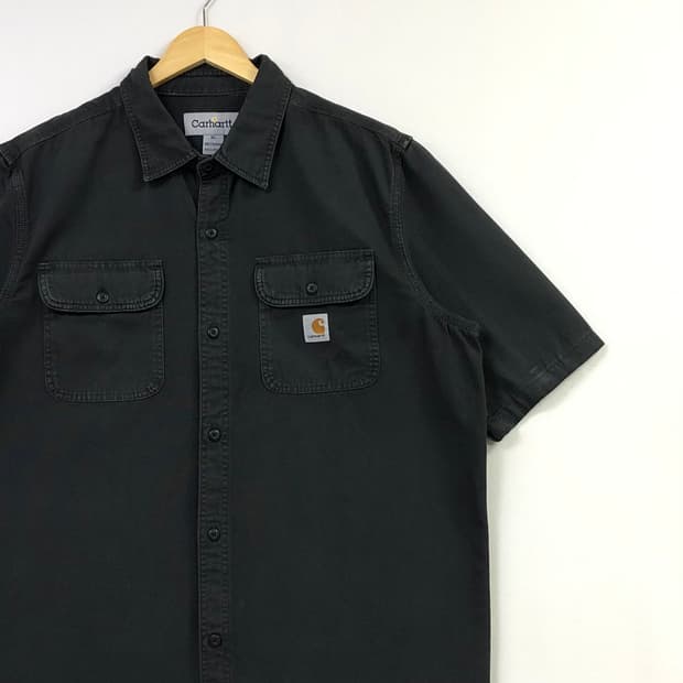 XL 칼하트 블랙데님 워크 셔츠