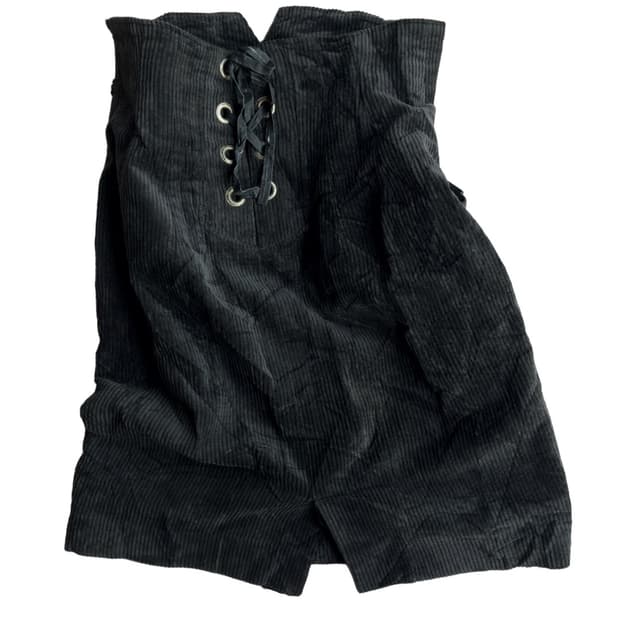 Corduroy Lace-up Skirt 코듀로이 스커트