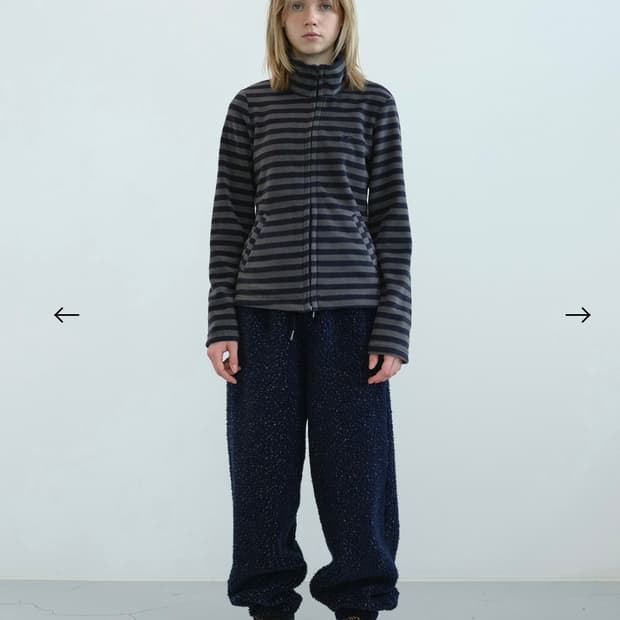 엔조블루스 도티 부클 조거 팬츠