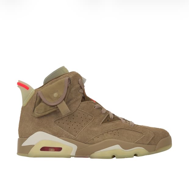 나이키 조던6 트레비스 스캇 브리티쉬 카키