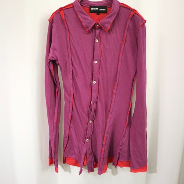 Edward Cuming peek a boo 22fw shirt