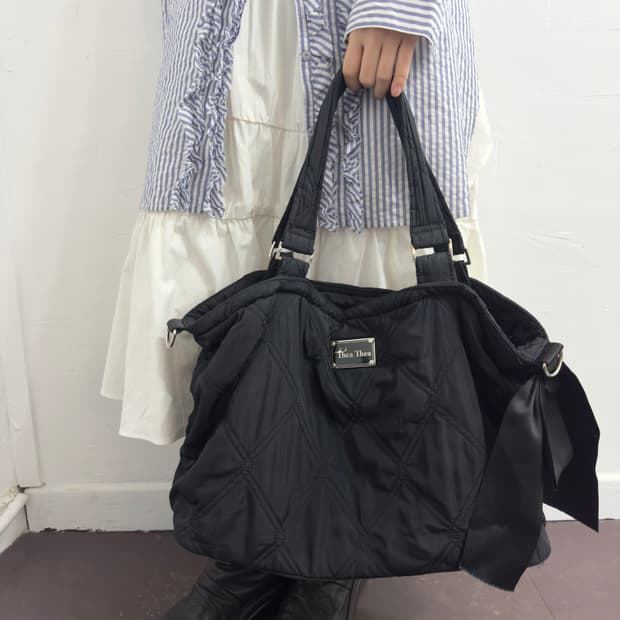 thea thea big ribbon bag