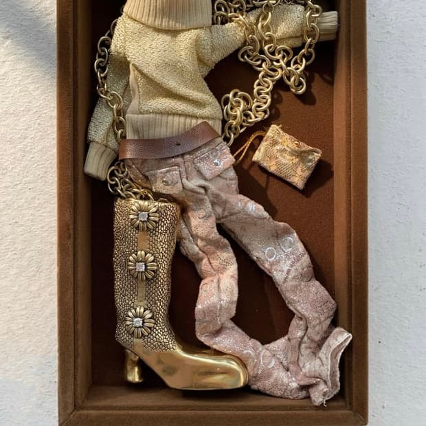 Narcii Long Boots Neckless