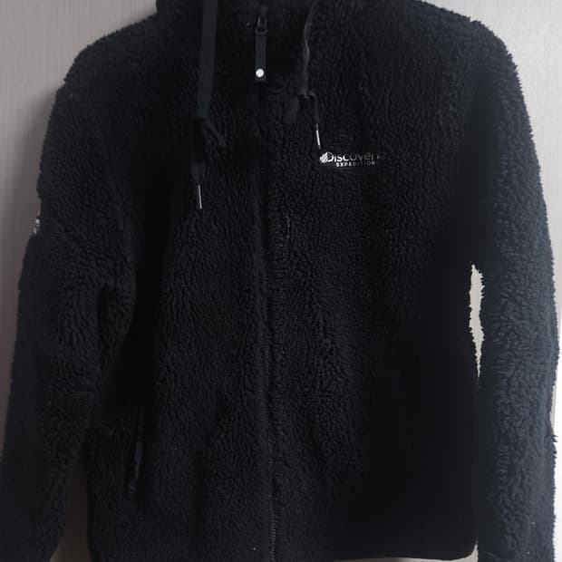 디스커버리 플리스 후드집업 자켓, M
