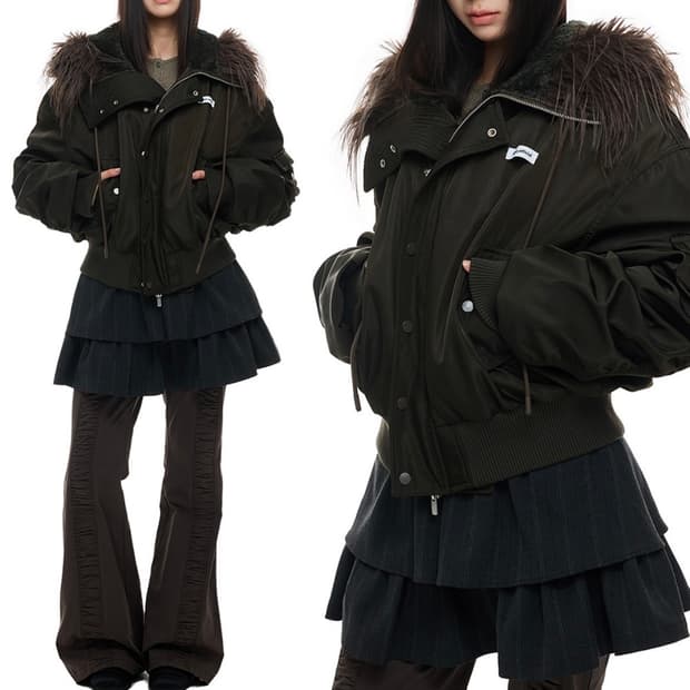 테스트메커니즘 JIKOO 지쿠 패딩 자켓